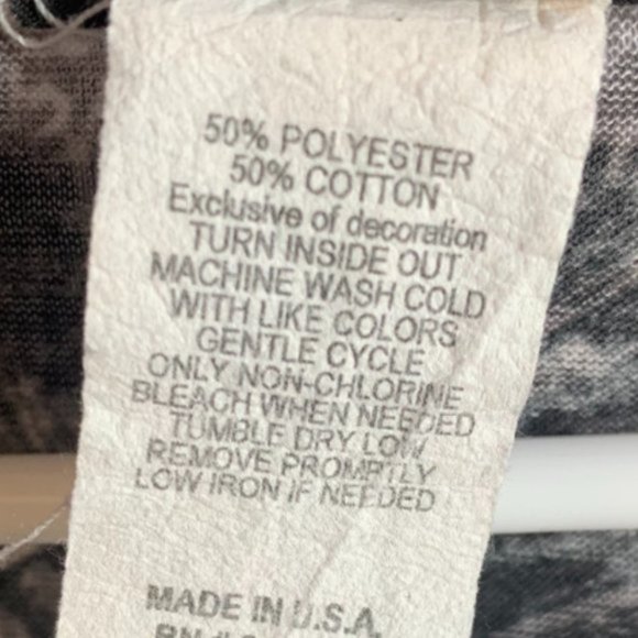 Daytrip White & Gray Embellished Half Sleeve Blouse - Picture 4 of 7